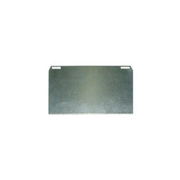 Breker Heuraufe Deckel aus Metall für Kaninchen 25 cm Silber Grau – Bild 1 von 1