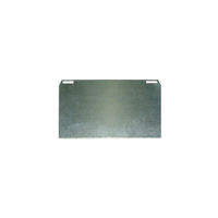 Produktbild von Breker Heuraufe Deckel aus Metall für Kaninchen 25 cm Silber Grau
