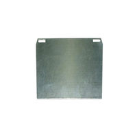Produktbild von Breker Heuraufe Deckel aus Metall Silber 15 cm für Kaninchen