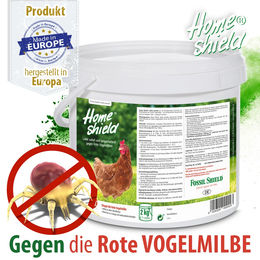 Produktbild von Breker Home Shield Puder gegen die Rote Vogelmilbe für Hühner 2 kg