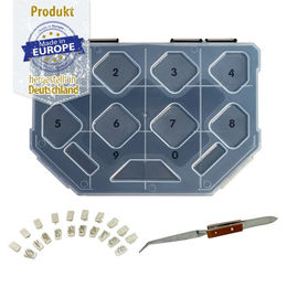 Produktbild von Breker Hühnerstall Zubehör Doppelsatz Ziffern 5 mm aus Kunststoff Silber