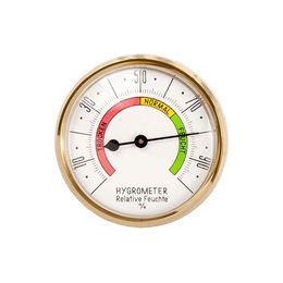 Produktbild von Breker Hygrometer klein Gold
