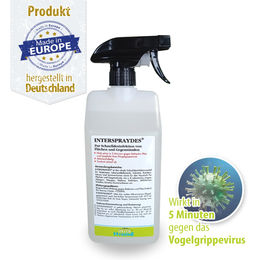 Produktbild von Breker INTERSPRAYDES Flächendesinfektion gegen Vogelgrippeviren 1000 ml
