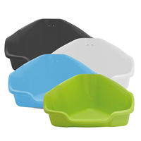 Produktbild von Breker Kaninchen Toilette und Meerschweinchen Nagertoilette aus Kunststoff in Bunt 50 cm