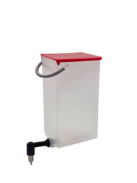Produktbild von Breker Kaninchen Trinkflasche und Nagertränke aus Kunststoff mit Klappdeckel transparent 1000 ml