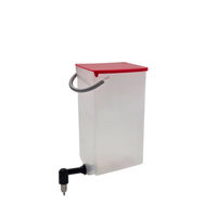 Produktbild von Breker Kaninchen Trinkflasche und Nagertränke aus Kunststoff mit Klappdeckel transparent 1000 ml