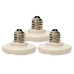 Produktbild von Breker Keramikstrahler Dunkelstrahler Wärmestrahler 60 Watt 3er Pack Beige