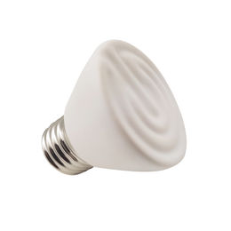 Produktbild von Breker Keramikstrahler Dunkelstrahler Wärmestrahler für Hühner 75 Watt klein Weiß