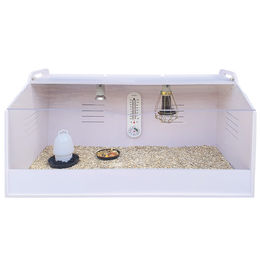 Breker Kükenaufzuchtbox Easy 80 cm Komplettset aus Kunststoff für Hühner Enten und Wachteln in Weiß – Bild 1 von 3