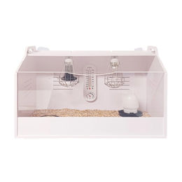 Produktbild von Breker Kükenaufzuchtbox Easy aus Kunststoff für Hühner, Enten und Wachteln in Weiß 60 cm