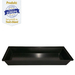 Breker Kunststoffwanne Schwarz 100 x 80 cm 96 Liter als Kotwanne und Hühnerstall-Zubehör – Bild 1 von 13