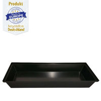 Produktbild von Breker Kunststoffwanne Schwarz 100 x 80 cm 96 Liter als Kotwanne und Hühnerstall-Zubehör