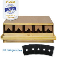 Produktbild von Breker Legenest Abrollnest aus Holz für Hühner und Wachteln
