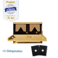 Produktbild von Breker Legenest Abrollnest für Hühner aus Holz mit 2 Abteilungen