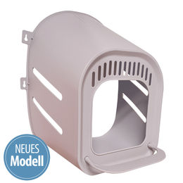 Produktbild von Breker Legenest Hühnernest aus Kunststoff mit Sitzstange in Grau