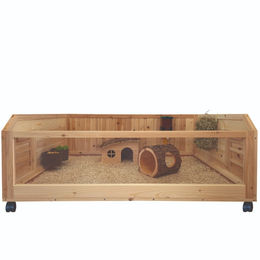 Breker Meerschweinchen Stall Starterset aus Holz 113,5 cm – Bild 1 von 7