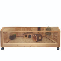 Produktbild von Breker Meerschweinchen Stall Starterset aus Holz 113,5 cm