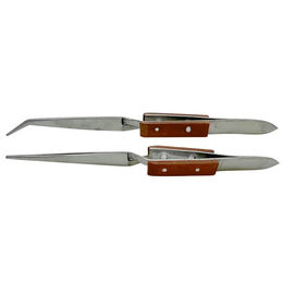 Produktbild von Breker Pinzetten-Set 2-teilig selbstklemmend