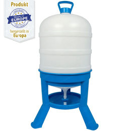Breker Siphontränke für Geflügel aus Kunststoff 40 Liter Blau Weiß – Bild 1 von 3