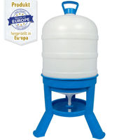 Produktbild von Breker Siphontränke für Geflügel aus Kunststoff 40 Liter Blau Weiß