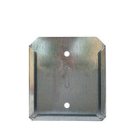 Produktbild von Breker Stallkartenhalter aus Metall Silber 6 x 7 cm
