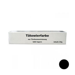 Breker Tätowierpaste Schwarz für Kaninchen 60 g – Bild 1 von 1