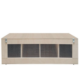 Produktbild von Breker Transportbox für Kaninchen aus Holz in Natur Beige