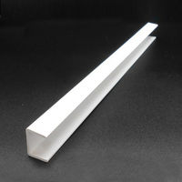 Produktbild von Breker U-Schiene aus Kunststoff in Weiß 40 cm
