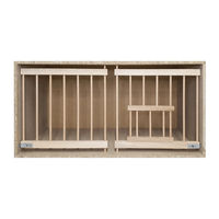 Produktbild von Breker Zucht- und Witwerschaftszelle für Tauben aus Holz 77 x 38 x 40 cm