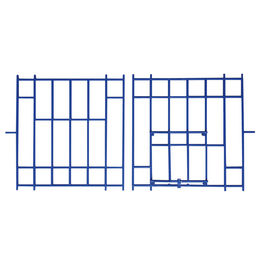 Breker Zuchtzellen für Tauben aus Kunststoff Blau 76,5 cm x 34 cm – Bild 1 von 1