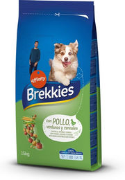 Produktbild von Brekkies Complete Hundefutter Huhn Adult 2 x 15 kg - 2 x 15 kg