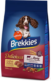 Brekkies Delicious Hundefutter Rind für erwachsene Hunde ohne Farb- und Aromastoffe 7,25 kg - 7,25 kg – Bild 1 von 4