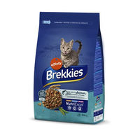 Produktbild von Brekkies Katzenfutter Adult mit Lachs, Thunfisch und Gemüse 2 x 3,5 kg - 3,5 kg
