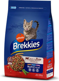 Produktbild von Brekkies Katzenfutter Rind Sensitive Adult ohne Konservierungsstoffe 3,5 kg - 3,5 kg