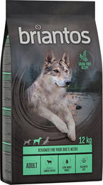 Produktbild von Briantos Adult Hundefutter Lamm & Kartoffel Getreidefrei Sensitive Kroketten 12 kg - 12 kg