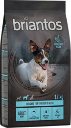 Produktbild von Briantos Adult Mini Hundefutter Lachs & Kartoffel Getreidefrei Sensitive 2 x 12 kg - 2 x 12 kg