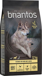 Produktbild von Briantos Adult Mobility Hundefutter Huhn & Kartoffel Getreidefrei Sensitive 12 kg - 12 kg