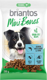 Produktbild von Briantos Belohnungssnack für Hunde Getreidefrei und Ohne Zucker mit Ente und Lachs 400 g - 2 x 200 g