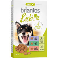 Produktbild von Briantos Belohnungssnack Mix Ente Lamm Pute Getreidefrei ohne Zucker 2 x 400 g