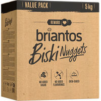 Produktbild von Briantos Biski Nuggets Hundefutter ohne Farb- und Aromastoffe und ohne Zucker 5 kg Sparpack - 5 kg