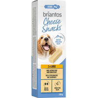 Produktbild von Briantos Cheese Kausnack für Hunde getreidefrei 2 x 140 g - 2 x 140 g