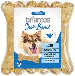 Produktbild von Briantos Chew Bones Active Kauknochen für Hunde mit Rind getreidefrei 330 g