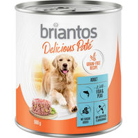 Produktbild von Briantos Delicious Paté Adult Fisch Getreidefrei 6 x 800 g - 6 x 800 g