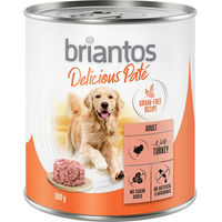 Produktbild von Briantos Delicious Paté Pute Adult Getreidefrei 24 x 800 g - 24 x 800 g