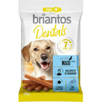 Produktbild von Briantos Dental Zahnpflege-Snacks für große Hunde Maxi ohne Zucker 120g