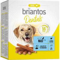 Produktbild von Briantos Dental Zahnpflege-Snacks für große Hunde ohne Zucker Maxi 56 Sticks