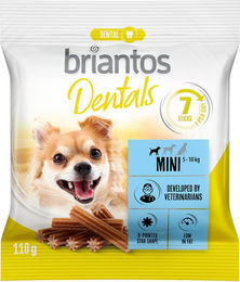 Produktbild von Briantos Dental Zahnpflege-Snacks für Hunde Mini ohne Zucker 120g