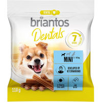Produktbild von Briantos Dental Zahnpflege-Snacks für Hunde Mini ohne Zucker 120g