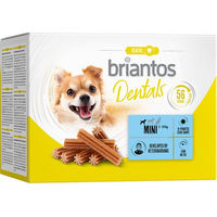 Produktbild von Briantos Dental Zahnpflege-Snacks für Hunde Mini ohne Zucker 2 x 56 Sticks