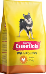 Produktbild von Briantos Essentials Adult Hundefutter Geflügel und Lachs 600 g